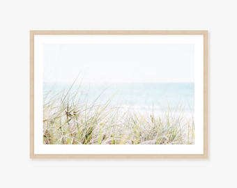 Coastal Wall Art - Sand dune photo, beach wall decor