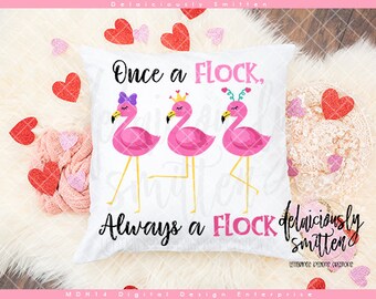 Download Flamingo Valentine Etsy