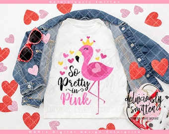 Download Flamingo Valentine Etsy
