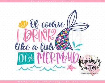 Download Drink Like Fish Svg Etsy