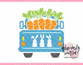 Truck Carrots Svg Etsy