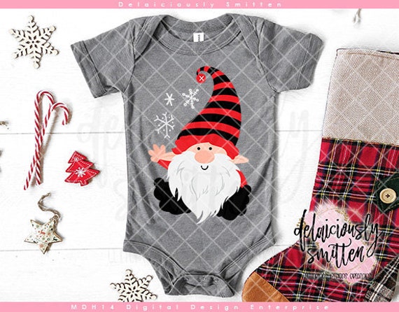 Download Free Gnome With Snowflakes Svg Gnome Svg Elf Svg Christmas Svg Etsy SVG DXF Cut File