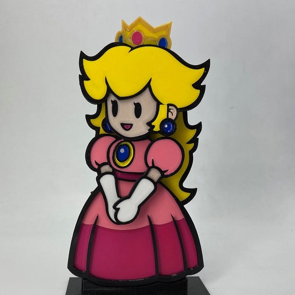 3D printed "Paper Princess" magnetic toy