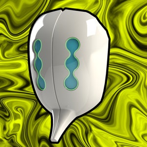 Bomb Rush Cyberfunk DJ Cyber mask STL