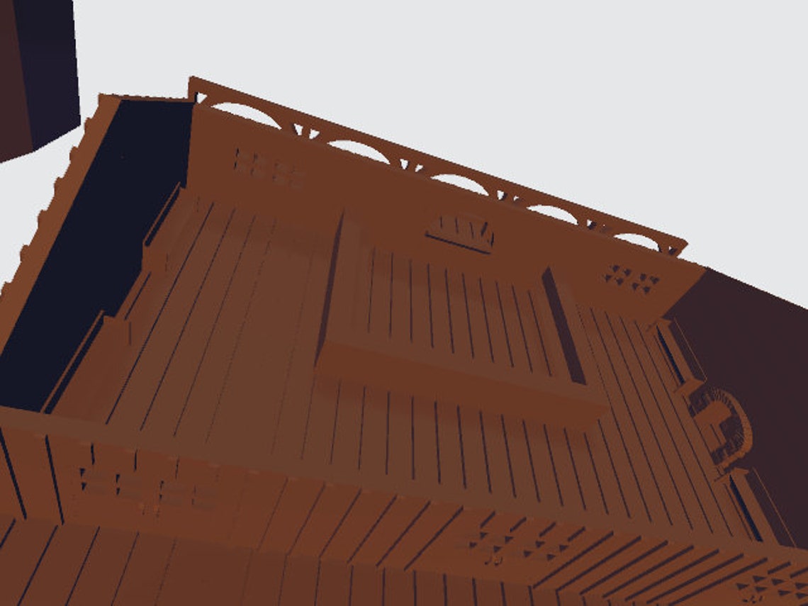 TRAIN STATION N SCALE Stl File Etsy Canada