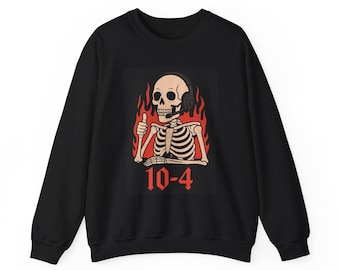 Dispatcher 10-4 Shirt, 911 Operator Shirt, Dispatch Crew Shirt, Skull Emergency Dispatcher shirt, funny Dispatch Gift, ten codes, dark humor