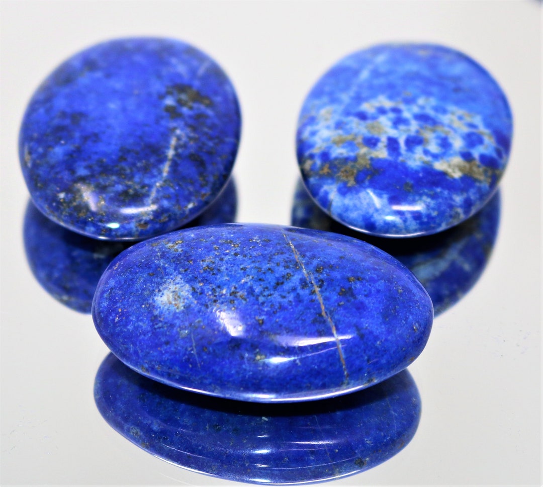 Lapis Lazuli Palm Stone madani - Etsy UK
