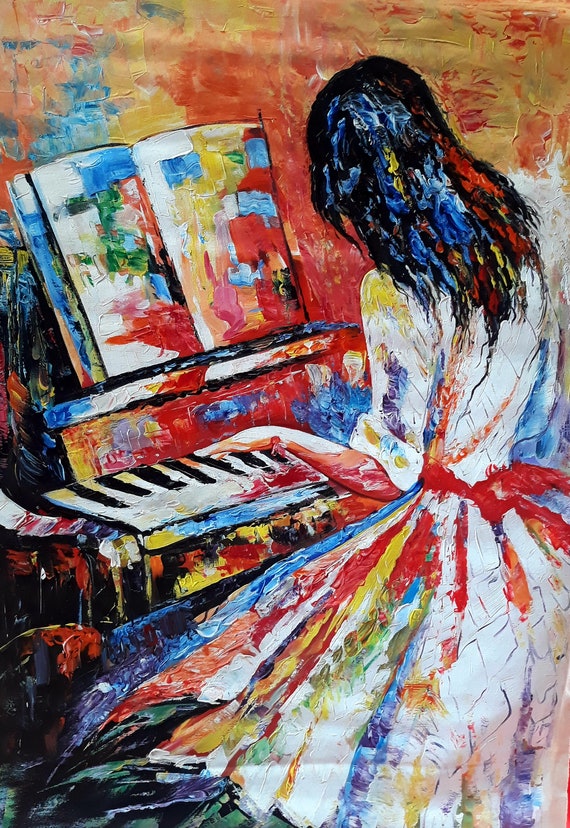 Abstract instrumental paintings Etsy