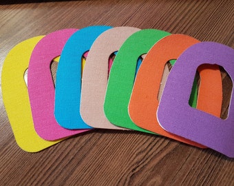 For OmniPod 5 , Dash patches hypoallergenic and waterproof ( set of female's color)