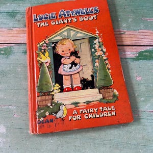 Lucie Attwell&#39;s The Giant&#39;s Boot: 1959 Illustrated Fairy Tale Book