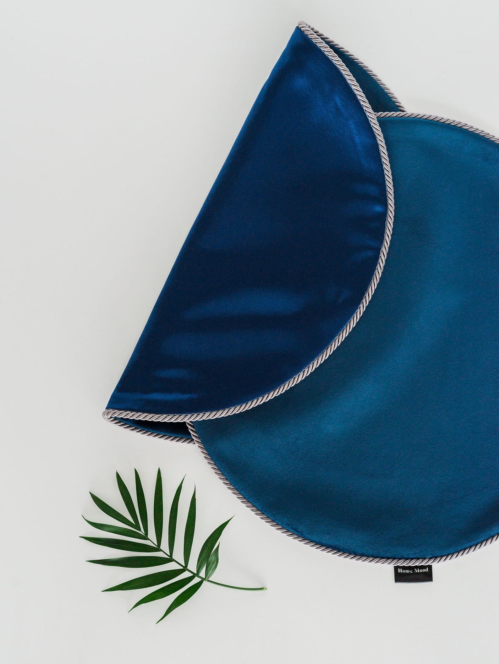 Velvet Navy Blue Place Mats for Dining Tables/placemats Set of Etsy