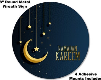 8 Metal Wreath Sign Ramadan 4 Kareem Eid Mubarak - Etsy 8 Metal Wreath Sign Ramadan 4 Kareem Eid Mubarak - Etsy