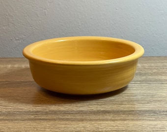 Vintage Fiestaware, Fiesta Ware, Homer Laughlin 4.75" Fruit, Berry Bowls in Original Yellow