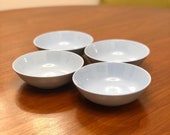 Vintage Homer Laughlin Fiestaware Skytone 5 1 2 quot Fruit Bowls Circa 1950 39 s