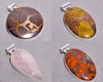Teardrop Cabochon Natural For Jewelry Making Moroccan Septarian Geode Cabochon