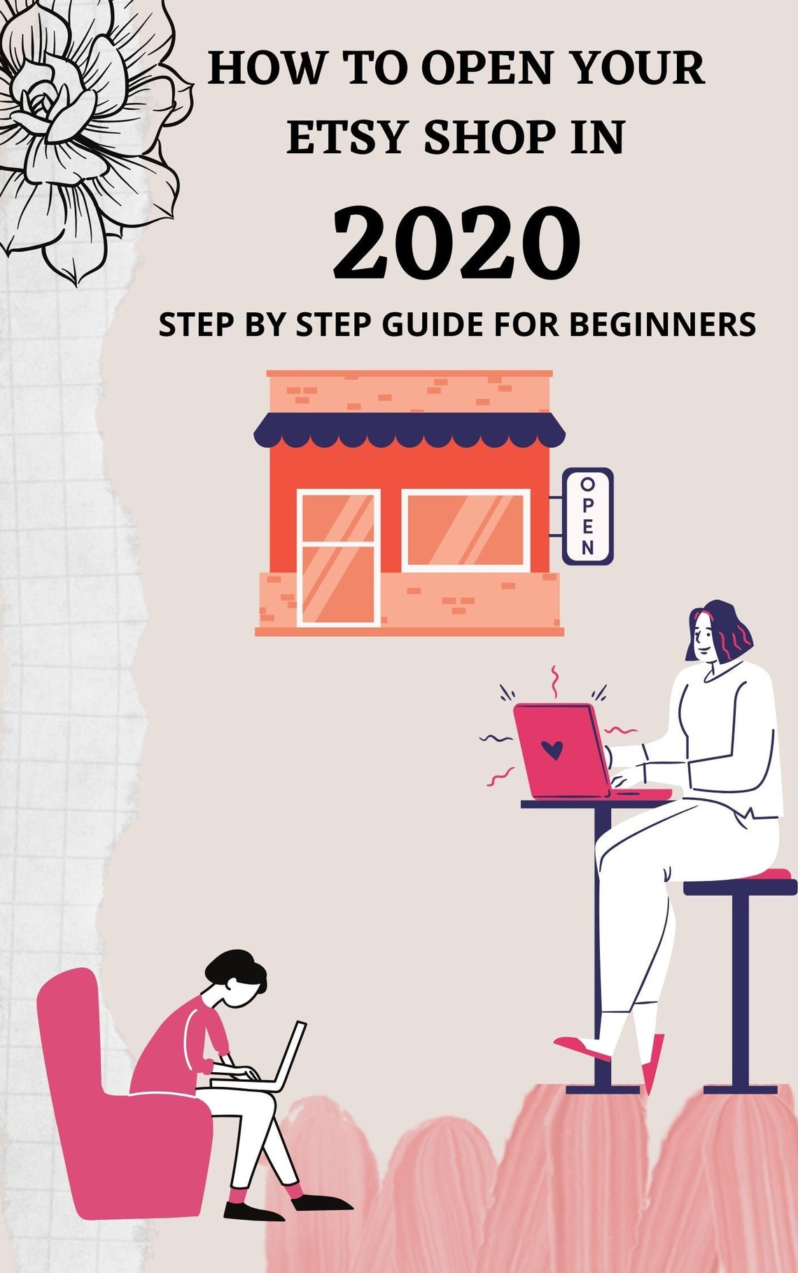 How to Open Etsy Shop STEP by STEP Guide Step by Step Guide Etsy