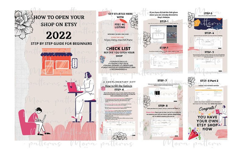 How to Open Etsy Shop STEP by STEP Guide Step by Step Guide - Etsy