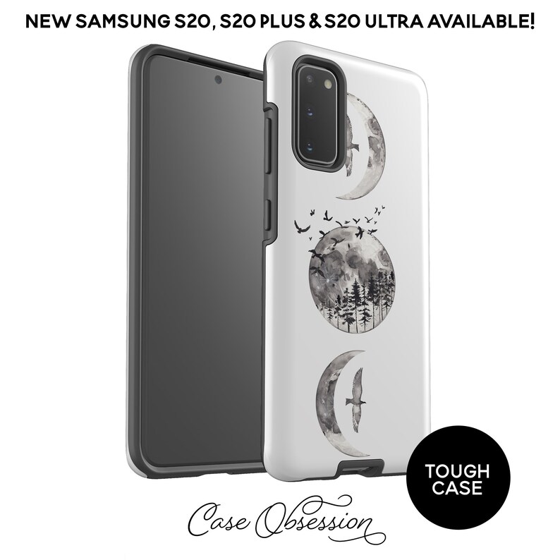 Galaxy S21 Note Ultra Note 9 Galaxy S10 Case Galaxy S Plus Galaxy S8 Note 10 Samsung Galaxy S21 Plus Phone Case Forest Boho Moon Phone Cases Bags Purses Valresa Com