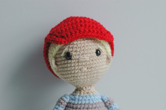 Crochet Boy Doll With Baseball Hat - Etsy