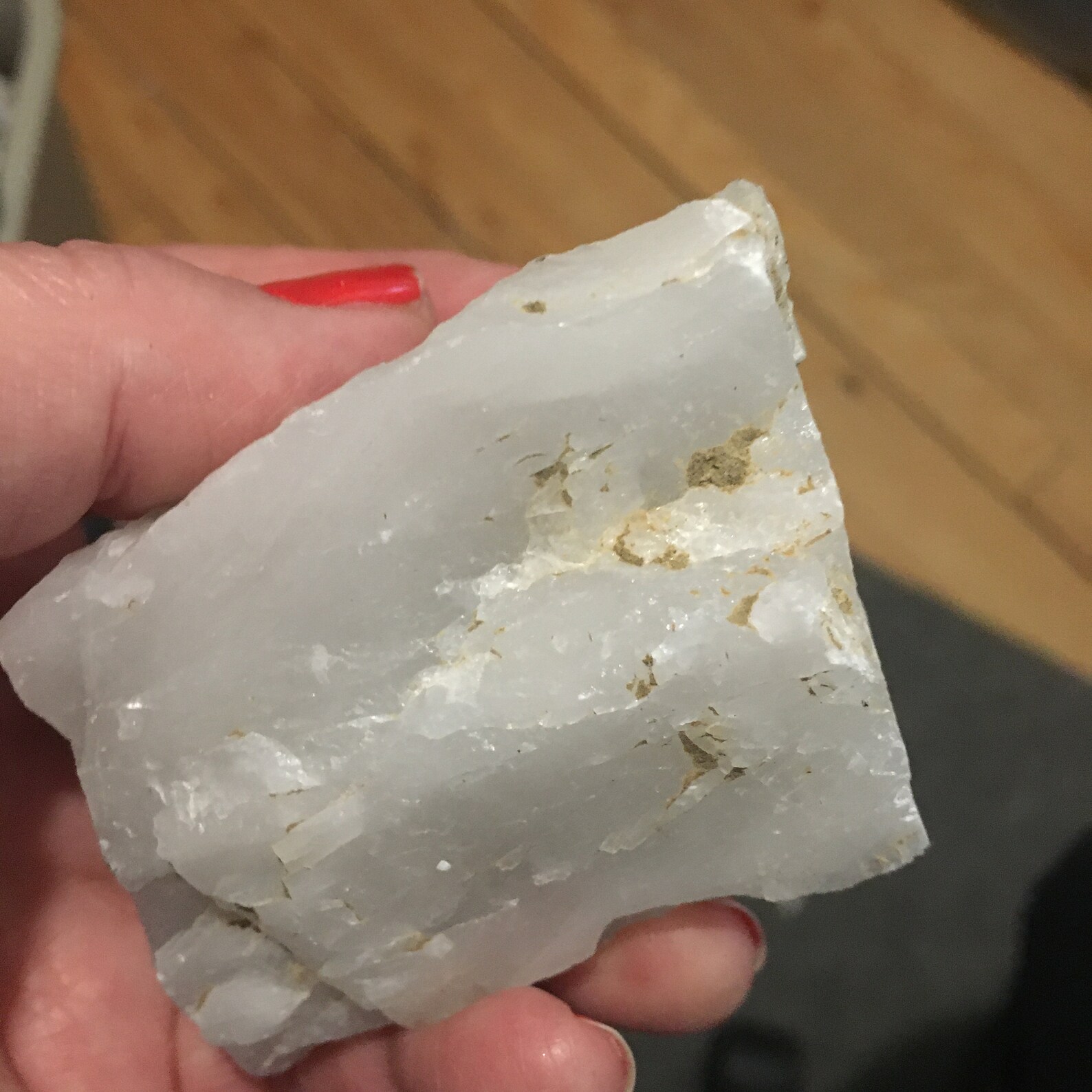 White Quartz Crystal raw 165 Grams Nova Scotia Canada Etsy