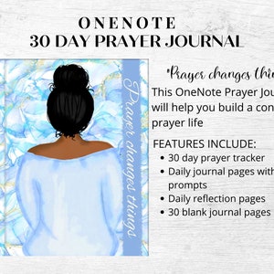 OneNote 30-dagars bönejournal stil 1