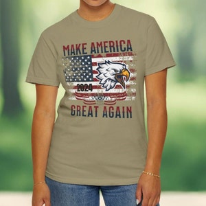 Patriotic T Shirt, USA Freedom Flag Red White and Blue, 4th of July Gift , Make America Great Again Flag Shirt, Independence Day, MAGA Shirt
