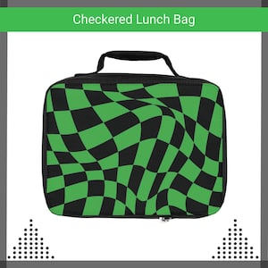 Lunch Bag Insulated Picnic Cooler Tote Green Eco Friendly Lunch Box Teen School Bag For Work Travel Fun Reusable Gift For Her Gift For Him