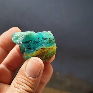 200 ct High grade Peruvian blue opal rough*