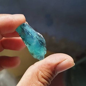 45 ct High grade Peruvian blue opal rough**