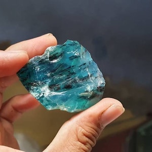 230 ct High grade Peruvian blue opal rough**
