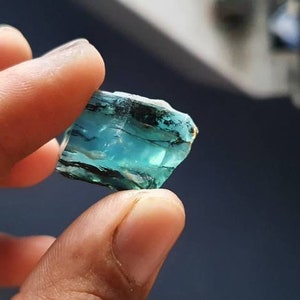 30 ct High grade Peruvian blue opal rough**