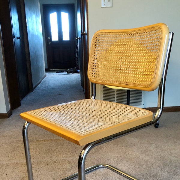 I Holding I Hermosa Vintage Cesca Silla de Caña