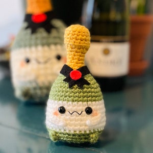 Champagne Buddy Crochet Pattern PDF