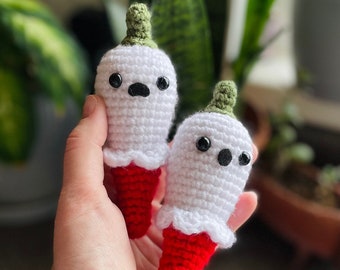 Ghost Pepper PDF Crochet Pattern Download