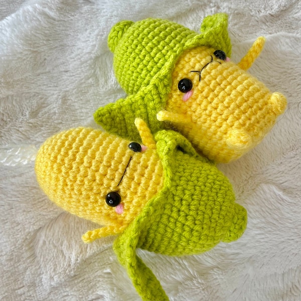 Corn Buddy Crochet Pattern PDF