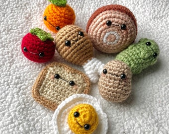 Mini Foods Collection Part 1 Crochet Pattern PDF
