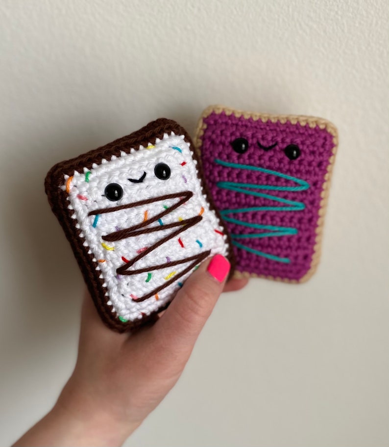 Toaster Pastry PDF Crochet Pattern Download image 4
