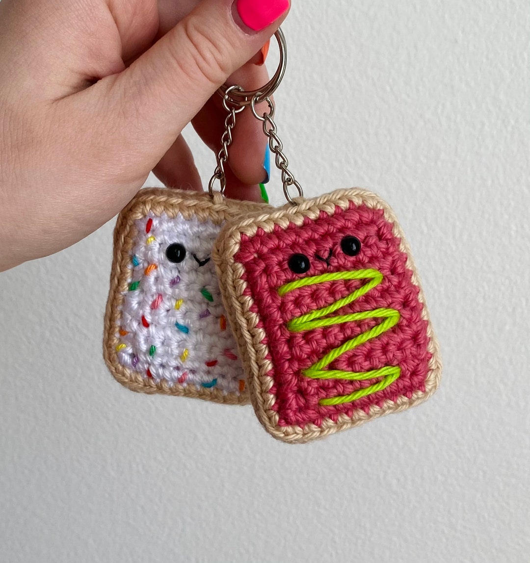 Toaster Pastry Keychain Plushie PREORDER Etsy