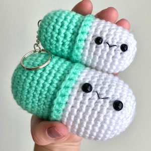 Chill Pill Stress Ball and Keychain PDF Pattern