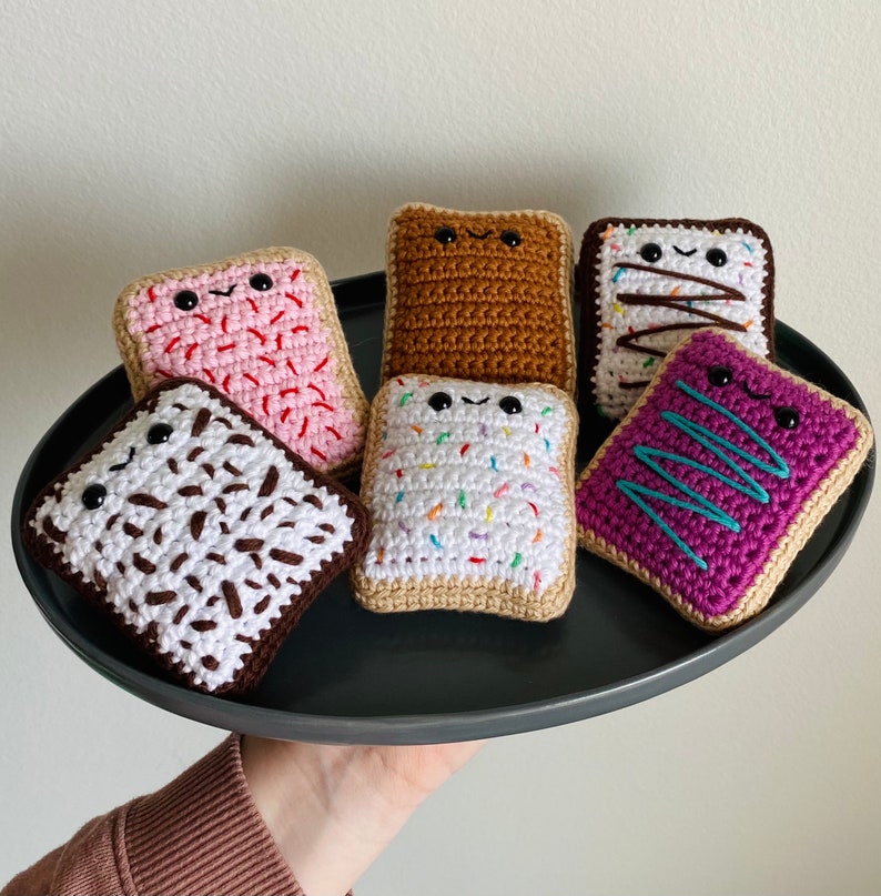 Toaster Pastry PDF Crochet Pattern Download image 2