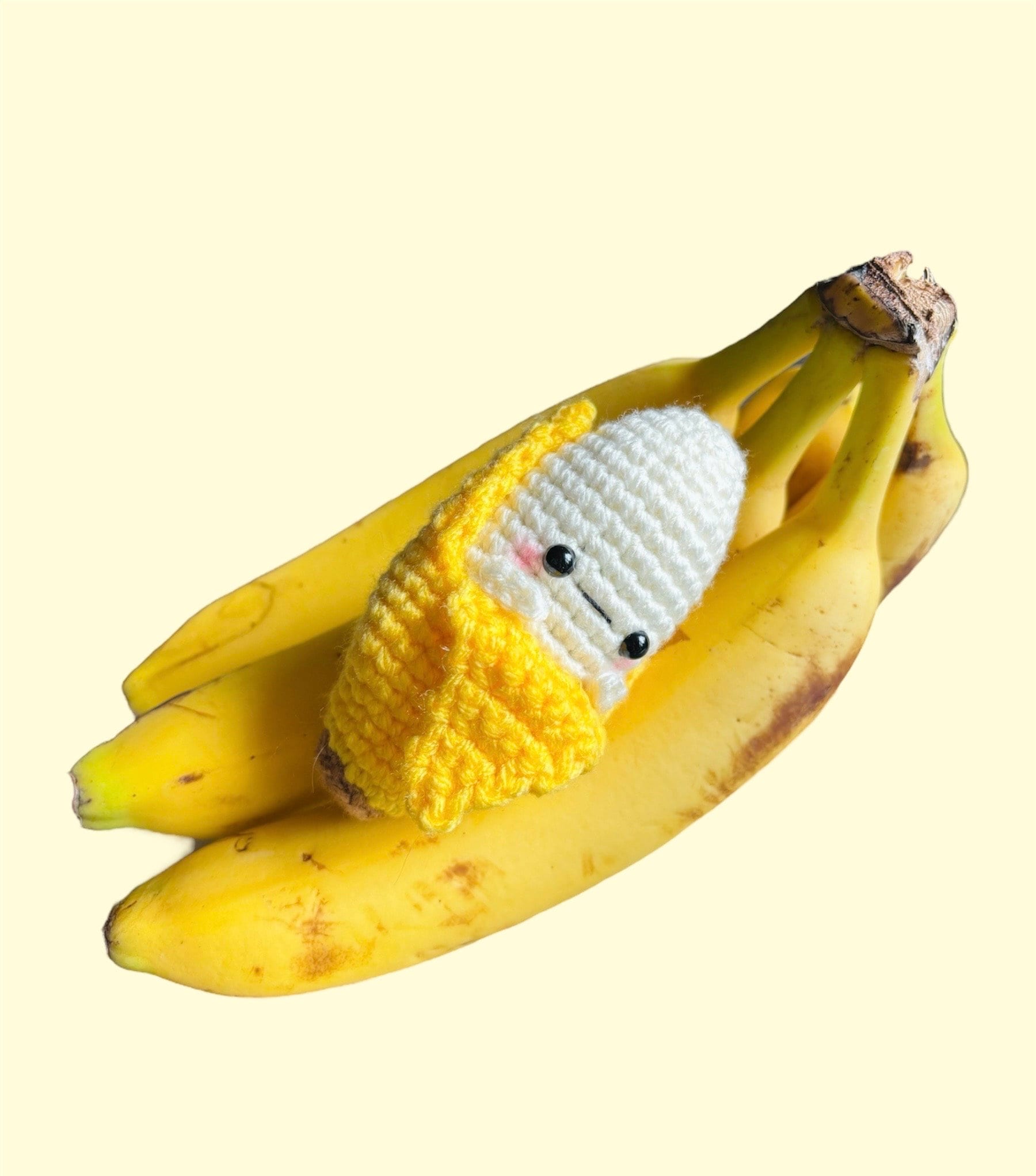 40 Banana Crochet Patterns: Play Food, Amigurumi, Pouches, and More 32 Banana Buddy