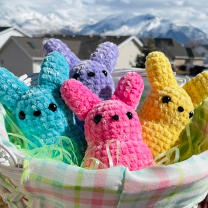 Marshmallow Bunny PDF Crochet Pattern