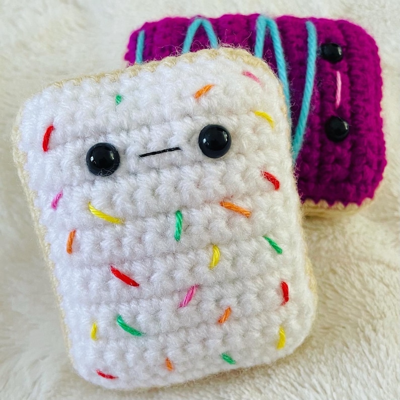 Toaster Pastry PDF Crochet Pattern Download image 8