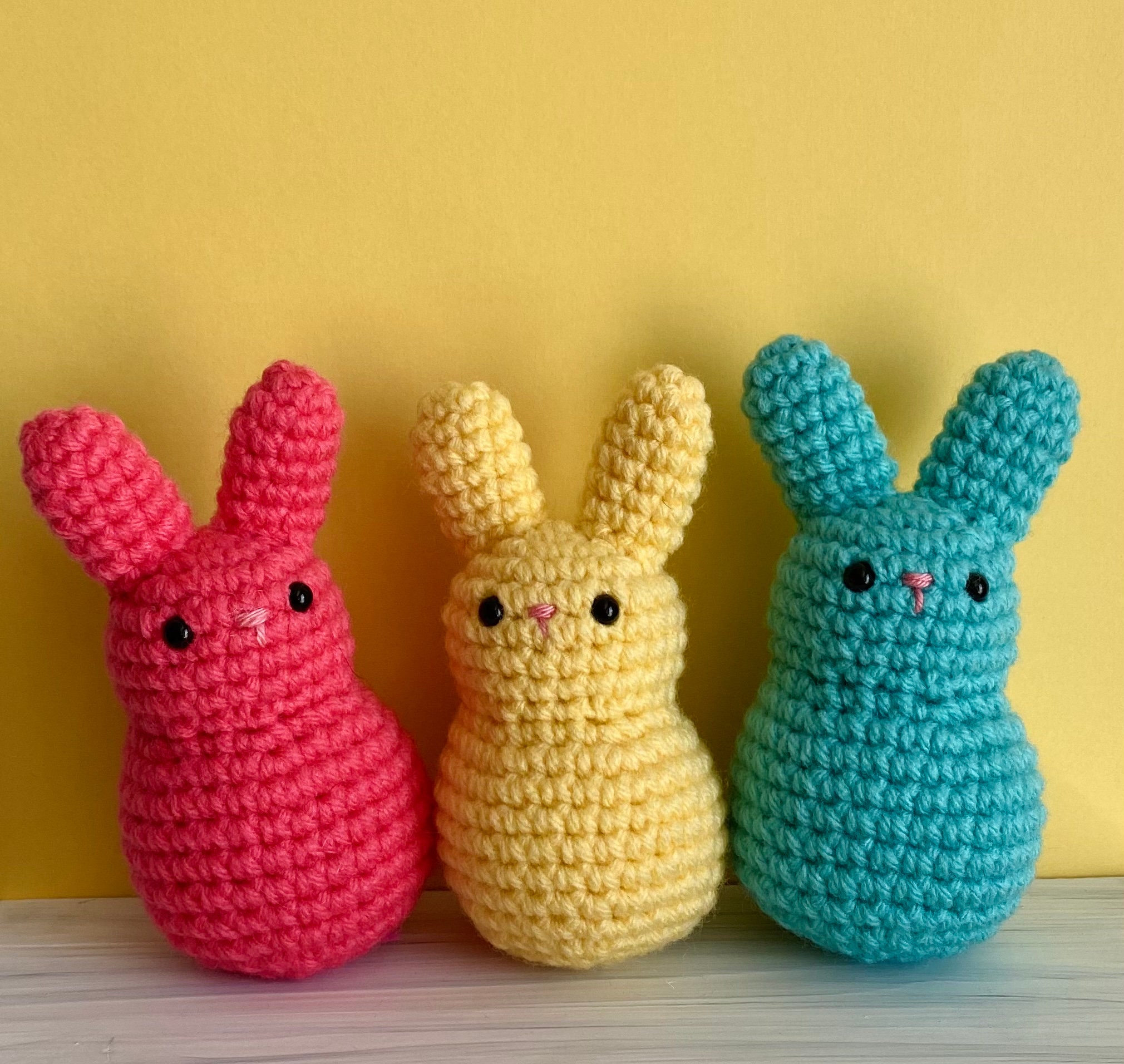 Marshmallow Bunny PDF Crochet Pattern Etsy