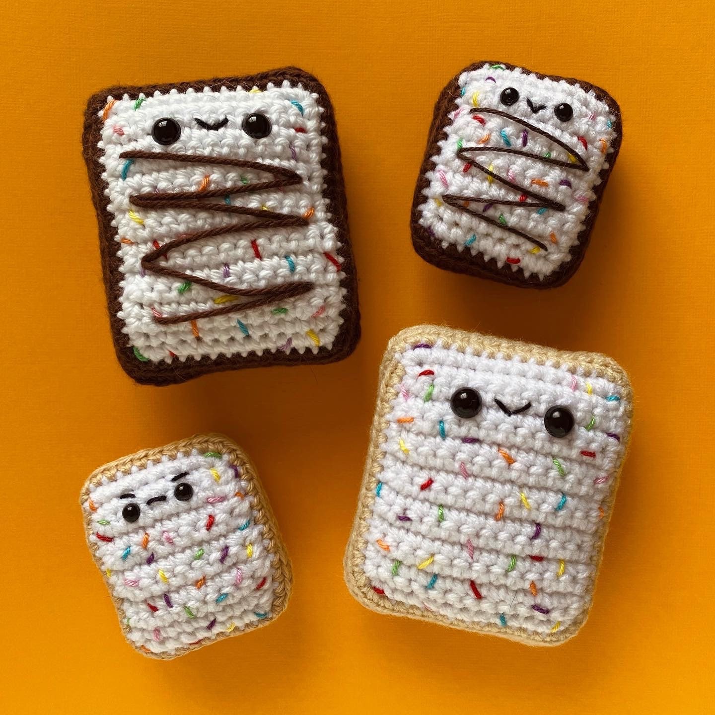 Toaster Pastry PDF Crochet Pattern Download Etsy