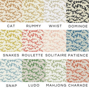 Snake Roulette Pattern SWATCHES - Linwood Fabric Options for Lampshades - Etsy