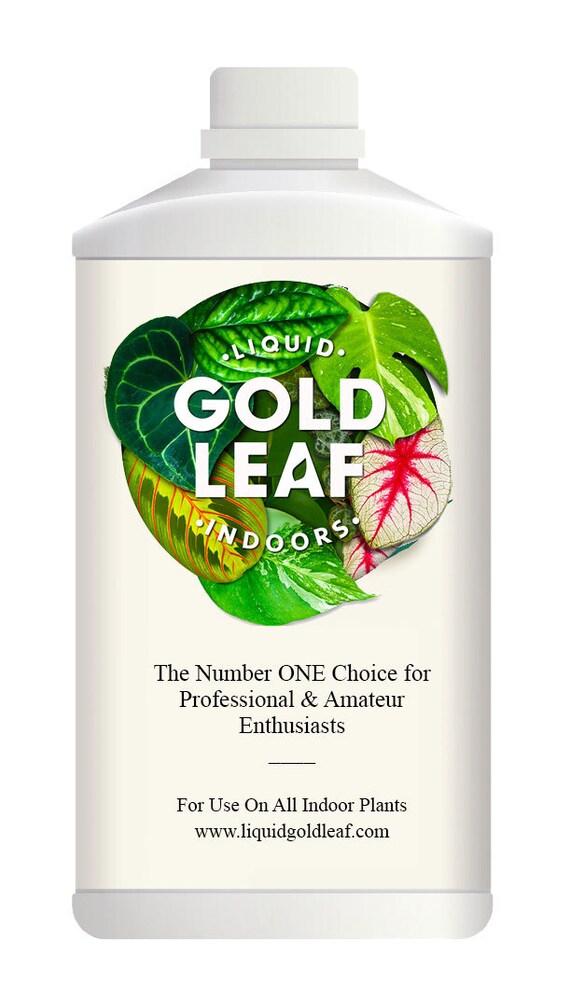 Liquid Gold Leaf Indoor Plant Feed 500ml Etsy