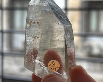 Himalayan Clear Quartz Point: Raw Crystal Healing Stone, 96g