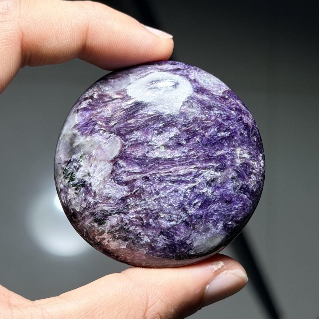 Charoite Flat Palmstones