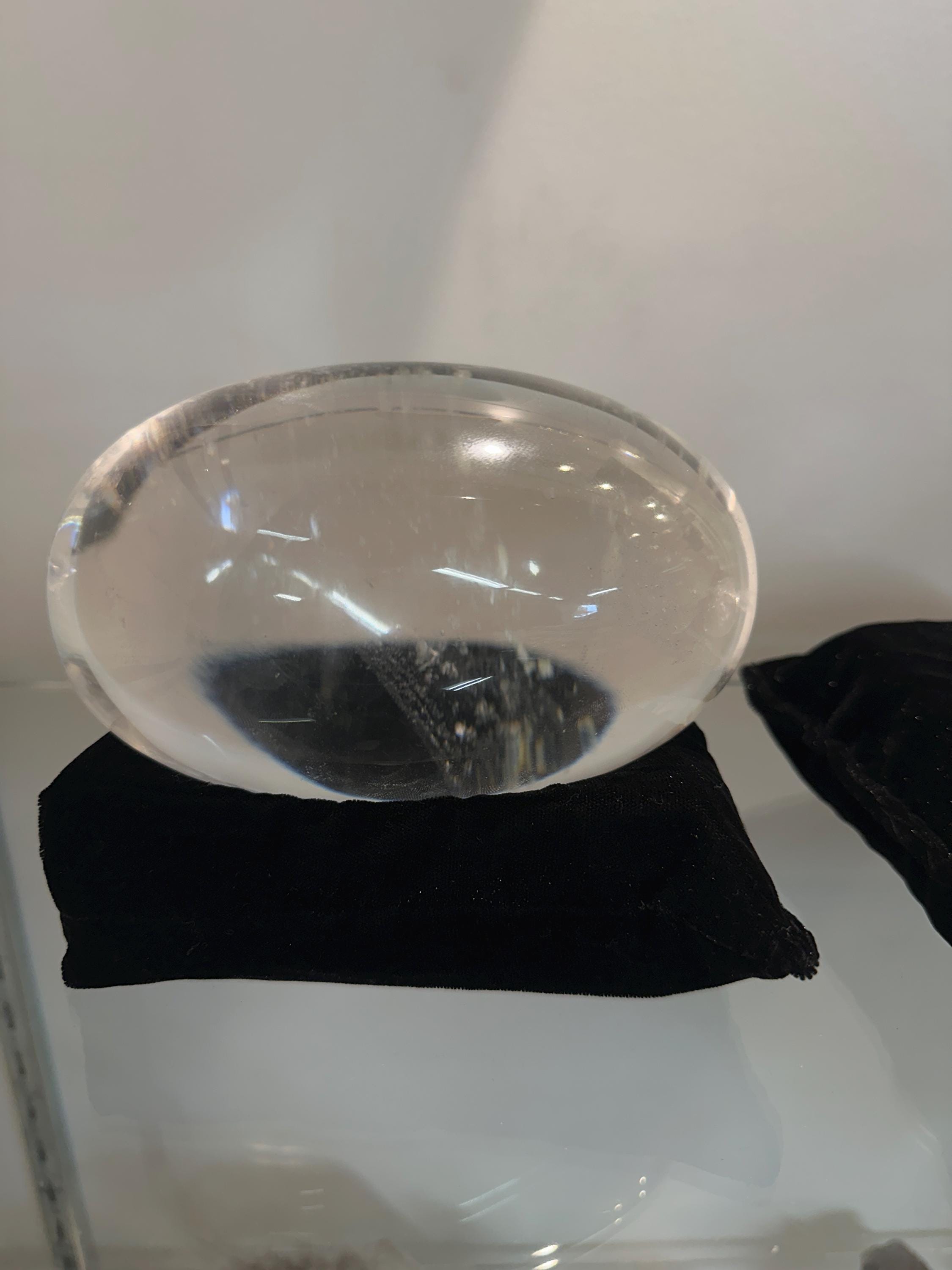 Optically Clear Himalayan Quartz Shivalingam #2